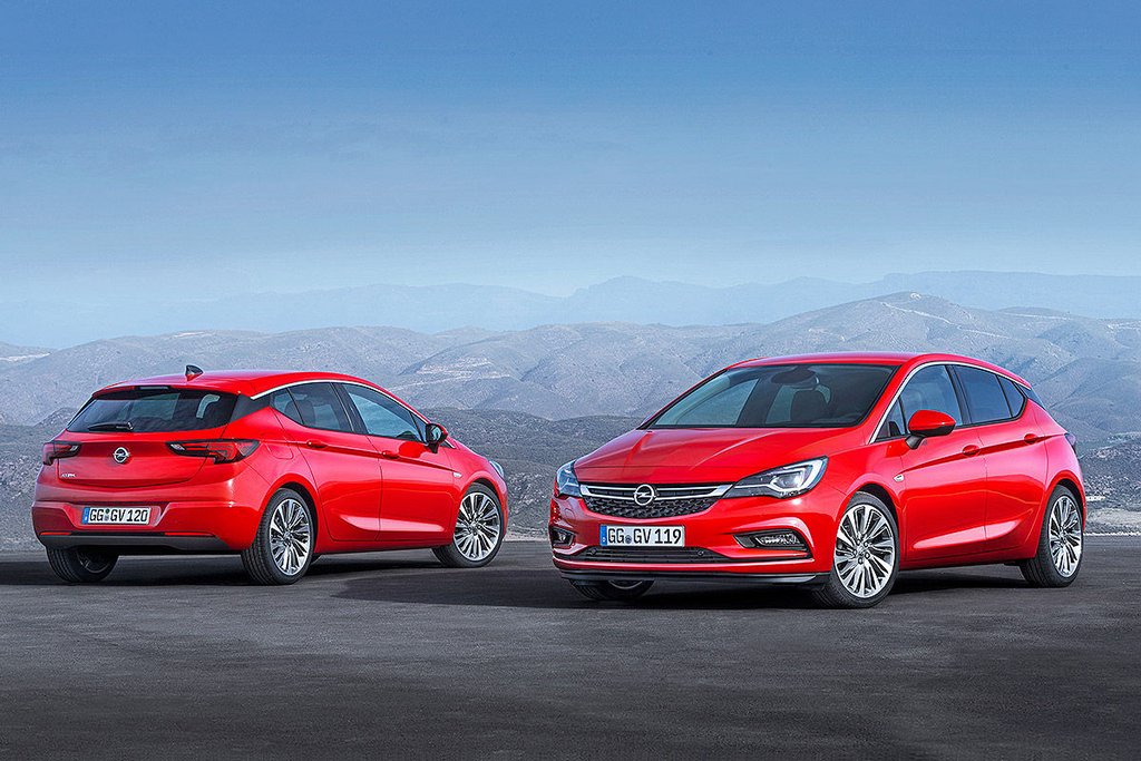 Fünftürer Opel Astra K