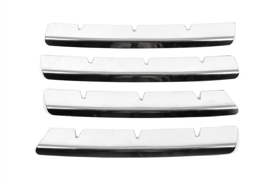 Volkswagen Touareg 2002–2010 Grillabdeckungen (4 Stk, Edelstahl) 2008-2010 Foto 4