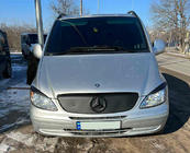 Mercedes Vito W639 2004-2014 Winterabdeckung für Kühlergrill (2003-2010) Glanzend Foto 1