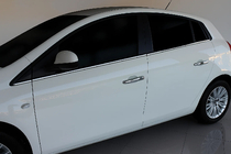 Fiat Bravo 2008-2016 Fensterleisten Edelstahl (6 Stk) Foto 1