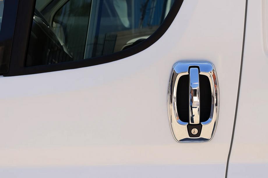 Fiat Ducato 2006-2025 Chrom Türgriffblenden (Edelstahl) Abdeckungen um die Türgriffe (4-teilig) Image