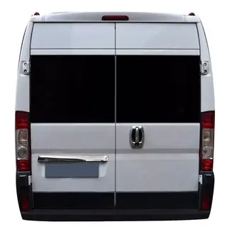 Chromleiste über dem Kennzeichen (Edelstahl) Fiat Ducato 2006-2025 Foto 2