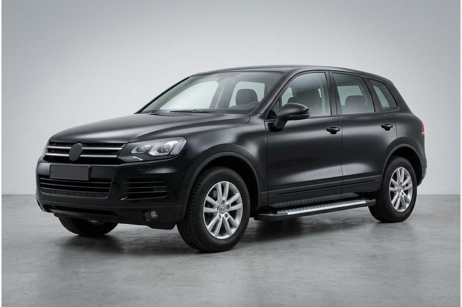 Volkswagen Touareg 2010-2018 Trittbretter Allmond Grey (2 Stk., Alu) Image