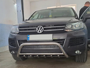 Volkswagen Touareg 2010-2018 Frontbügel WT003 (Edelstahl) Foto 2