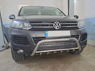 Volkswagen Touareg 2010-2018 Frontbügel WT003 (Edelstahl) Foto 1