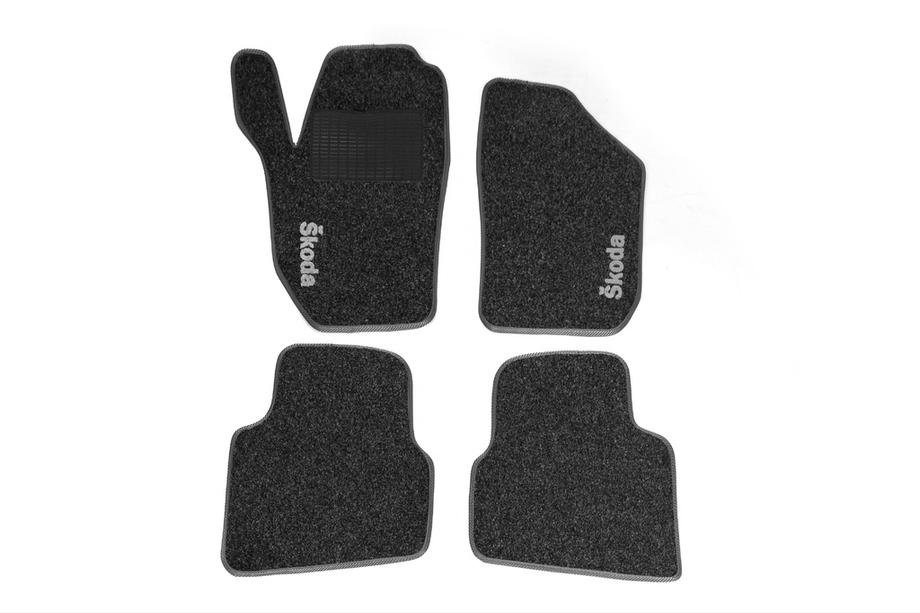 Skoda Roomster 2006-2015 Textil Fußmatten (Velgum) Image