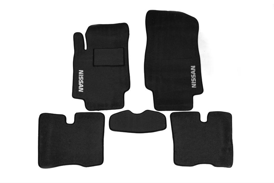 Nissan Micra K12 2003-2010 Textil Fußmatten Innenraum (Saek) Image