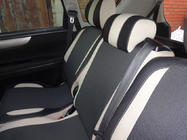 Toyota Avensis 2009-2018 Autositzbezüge (Kunstleder↗Stoff, Premium) Foto 5