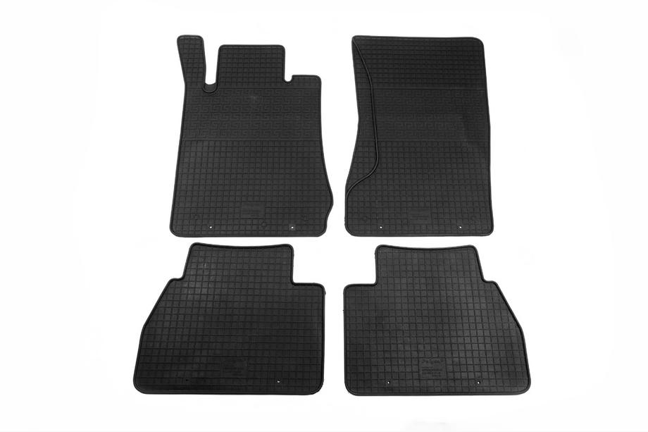 Mercedes E-class W211 2002-2009 Gummimatten (4 Stk, Polytep) Foto 2