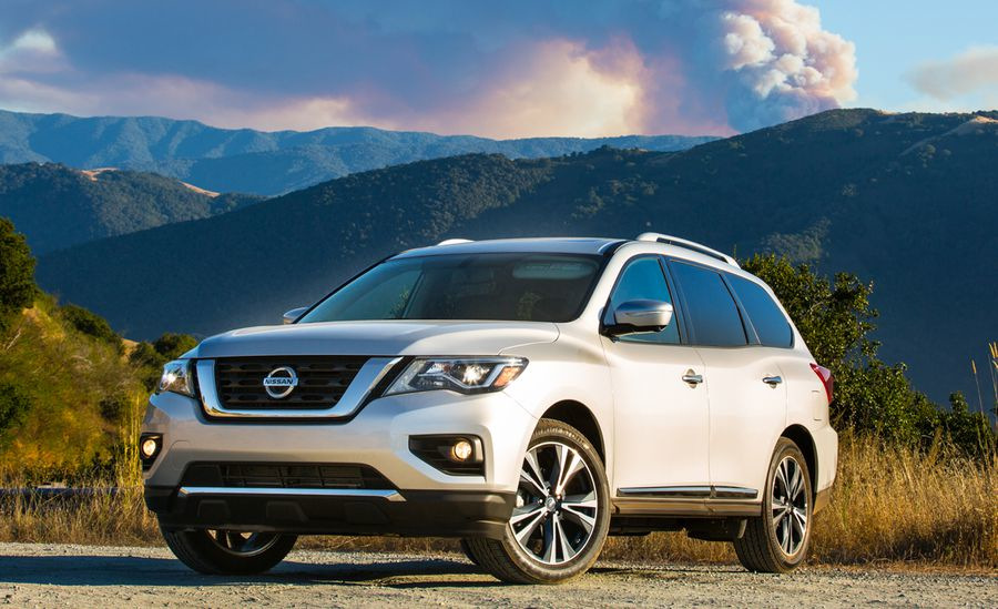 Übersicht 7-Sitzer aktualisierte Crossover Nissan Pathfinder