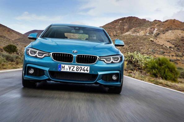 Übersicht über die aktualisierte Coupé der Zweitürer den BMW 4-Series