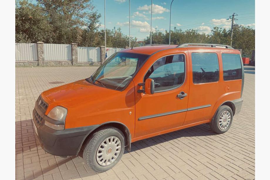 Fiat Doblo I 2005-2010 Dachreling Skyport (schwarz) Foto 8