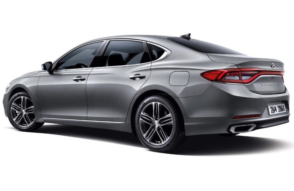 Übersicht der Flaggschiff-Limousine der neuen Generation Hyundai Grandeur