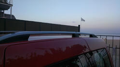 Volkswagen Caddy 2004-2010 Dachreling Skyport GREY Standardbasis Foto 7