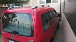 Volkswagen Caddy 2004-2010 Dachreling Skyport GREY Standardbasis Foto 11