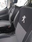 Peugeot Partner Tepee 2008-2018 Autositzbezüge (Kunstleder+Stoff, Premium) Vordersitze Foto 4