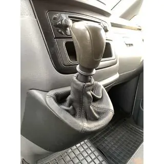 Leder Schaltsack Foto 2