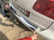Volkswagen Touran 2010-2015 Heckstoßstangenschutz Carmos Edelstahl Foto 3