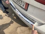 Volkswagen Touran 2010-2015 Heckstoßstangenschutz Carmos Edelstahl Foto 4