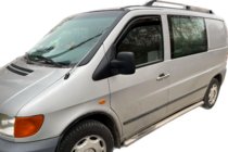 Mercedes Vito W638 1996-2003 Windabweiser zum Einstecken (2 Stk, HIC) Foto 7