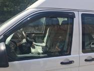 Volkswagen T5 Transporter 2003-2010 Windabweiser (2 Stk, MyRacing) Foto 3