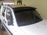Fiat Doblo I 2001-2005 Frontscheibenblende (schwarz glanz, 5mm) Foto 11