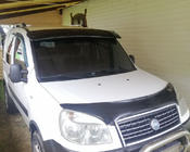 Fiat Doblo I 2001-2005 Frontscheibenblende (schwarz glanz, 5mm) Foto 13