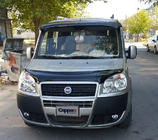 Fiat Doblo I 2001-2005 Frontscheibenblende (schwarz glanz, 5mm) Foto 8