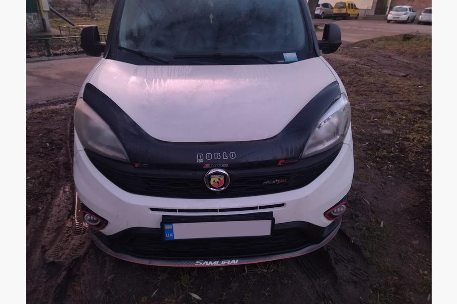 Fiat Doblo II 2010-2022 Emblem (Abarth, selbstklebend) 75 mm Foto 3