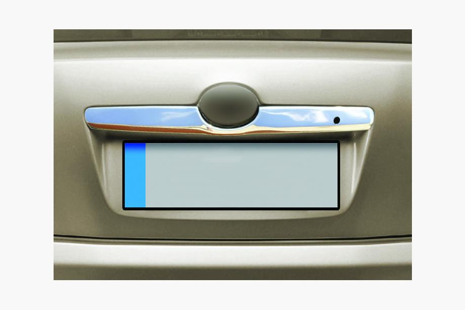 Toyota Camry 2006-2011 Chromleiste über dem Kennzeichen (Edelstahl) Libao - chinesischer Edelstahl Image