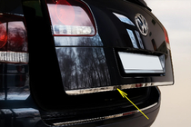 Volkswagen Touareg 2002–2010 Chromleiste Kofferraumdeckel Carmos - (ABS) Foto 1