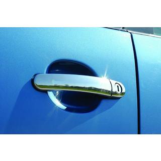 Chrom Türgriffblenden flach (4 Stk.) Skoda Octavia II A5 2010-2013 Foto 1