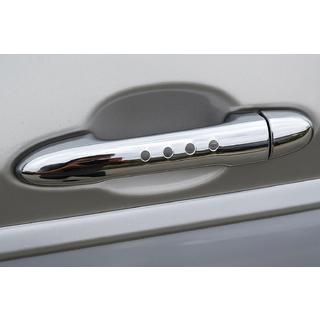 Chrom Türgriffblende mit Löchern (1 Stk, Edelstahl) Mercedes Vito W639 2004-2014 Foto 1