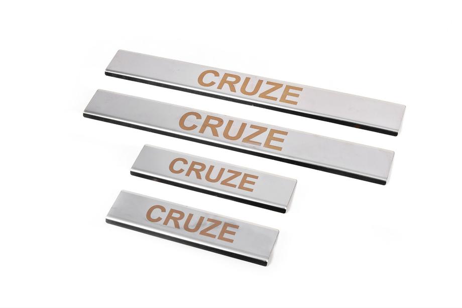 Chevrolet Cruze 2009–2015 Einstiegsleisten Abdeckungen V1 (4 Stk., Carmos) Image