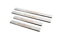 Mercedes E-class W210 1995-2002 Einstiegsleisten Edelstahl Carmos 4 Stück Foto 1