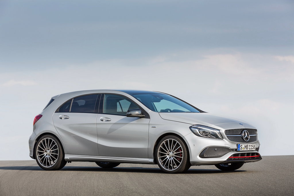 Übersicht Heckklappe Mercedes-Benz A-Klasse W176