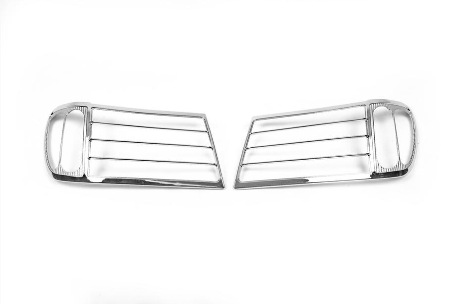 Toyota Land Cruiser 100 1998-2007 Scheinwerfer Abdeckungen V2 (2 Stk., Kunststoff) Foto 2