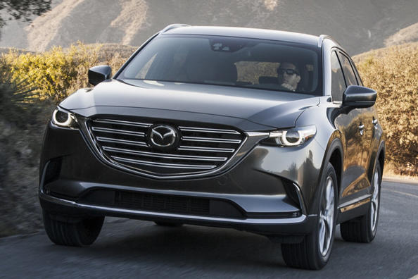 Übersicht Siebensitzer Crossover Mazda CX-9