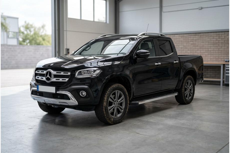 Mercedes X class 2017-2020 Seitenschweller BlackLine (2 Stk., Aluminium) Image