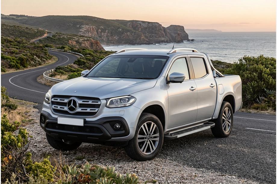 Mercedes X class 2017-2020 Seitenschweller RedLine V1 (2 Stk., Aluminium) Image