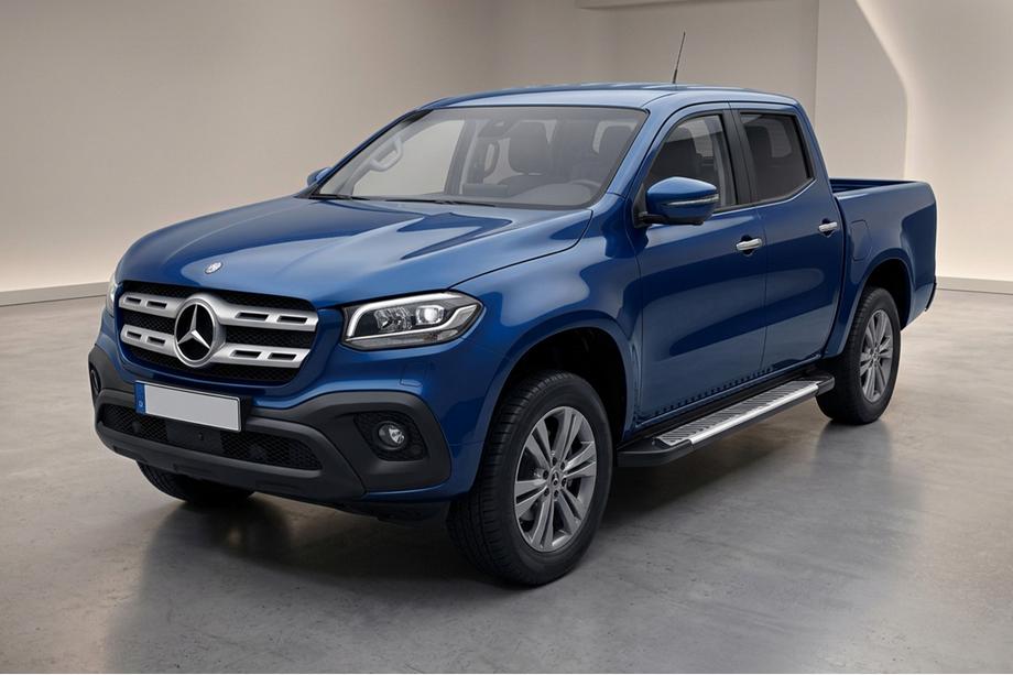 Mercedes X class 2017-2020 Seitenschweller Line (2 Stk., Aluminium) Image