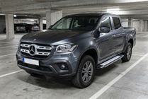 Mercedes X class 2017-2020 Trittbretter Rainbow (2 Stk., Aluminium) Foto 1