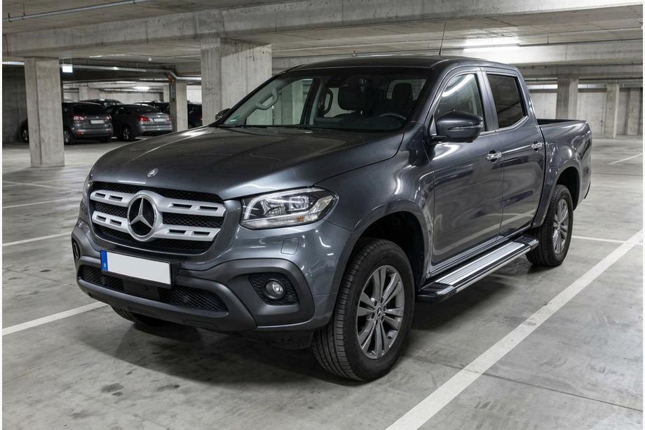 Mercedes X class 2017-2020 Trittbretter Rainbow (2 Stk., Aluminium) Image