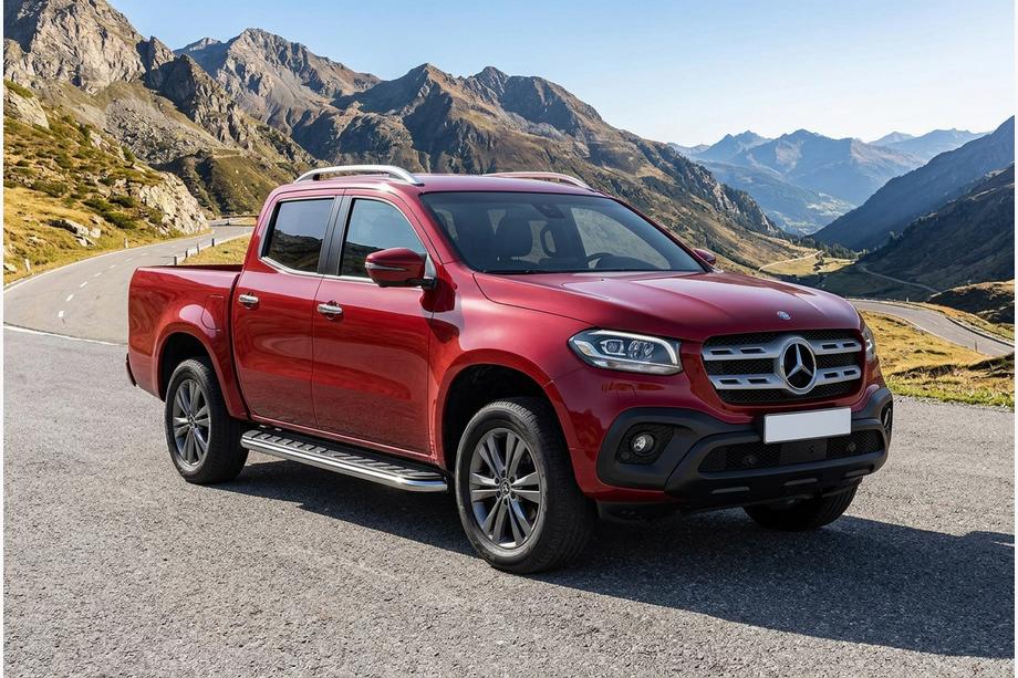 Mercedes X class 2017-2020 Seitenschweller Maydos V1 (2 Stk., Aluminium) Image
