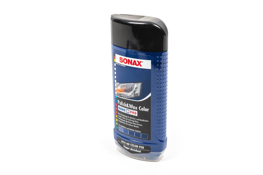 Sonax NanoPro Farbpolitur Blau mit Wachs 500ml Image