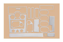 Renault Megane II 2004-2009 Armaturenbrett Abdeckungen 17-teilig (Meric, Türkei) Aluminium Foto 4