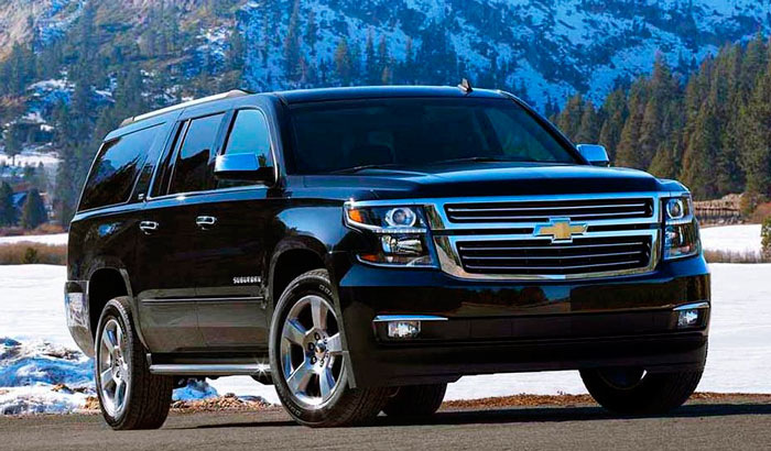 Aktualisiert SUV Chevrolet Tahoe