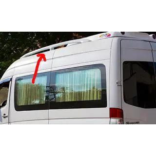 Dachreling (grundiert zum Lackieren) Peugeot Boxer 2006-2025 Foto 1