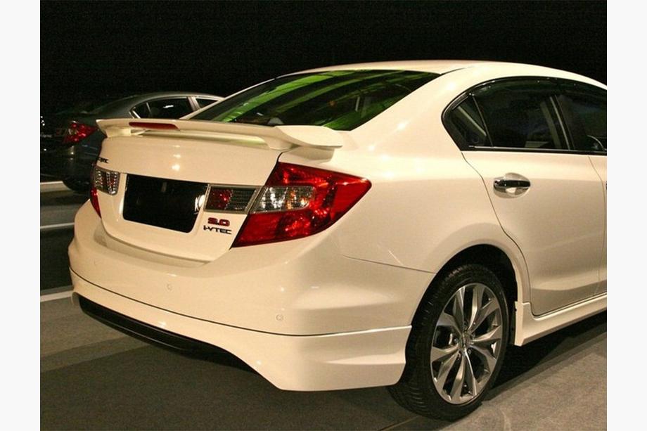 Honda Civic Sedan IX 2011-2016 Heckstoßstangenabdeckung (grundiert zum Lackieren) Image