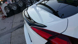 Honda Civic Sedan X 2016-2021 Heckspoiler Anatomik (grundiert zum Lackieren) Foto 1